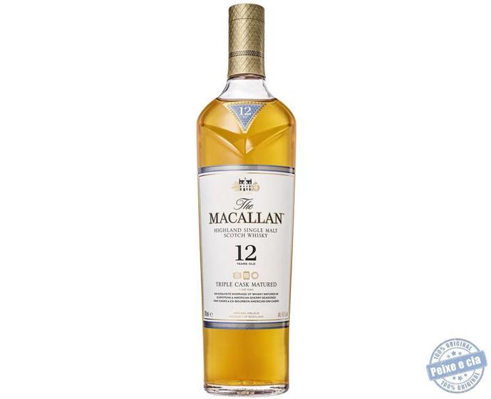 Whisky The Macallan Triple Cask Matured 700ml Menor preço em Whisky The Macallan Triple Cask Matured 700ml