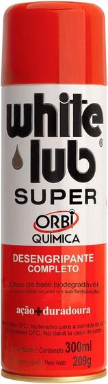 Imagem de White lub desengripante aerossol 300ml/180g