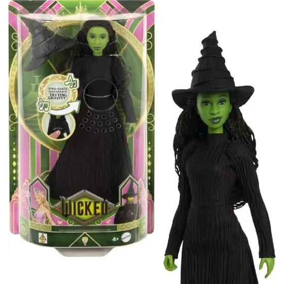 Imagem de Wicked Boneca Elphaba com Canções - Mattel
