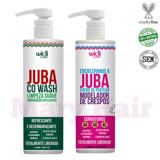 Imagem de Widi Care Co Wash Juba 500g + Encrespando A Juba 500g