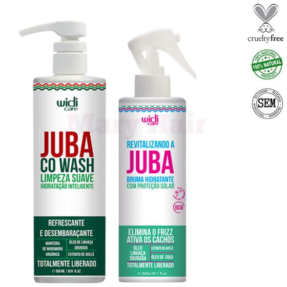 Widi Care Co Wash + Revitalizando A Juba Bruma Hidratante
