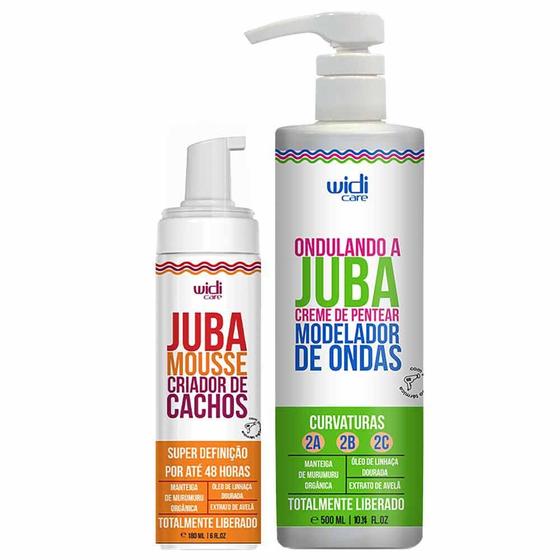 Imagem de Widi Care Juba Kit  Creme de Pentear + Mousse