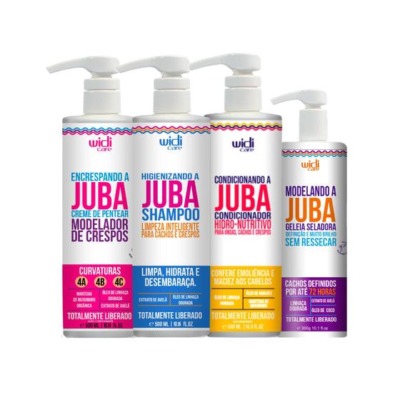 Imagem de Widi Care Kit Encrespando a Juba Geleia Seladora (4 Produtos)