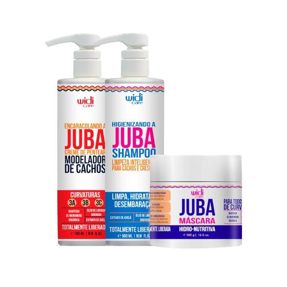 Imagem de Widi Care Kit Juba Encaracolando a Juba Trio Tratamento (3 Produtos)