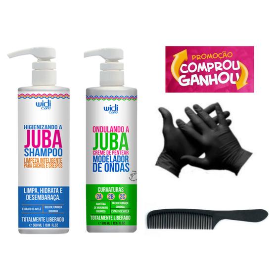 Imagem de Widi Care Shampoo Juba + Ondulando A Juba 500ml Cada