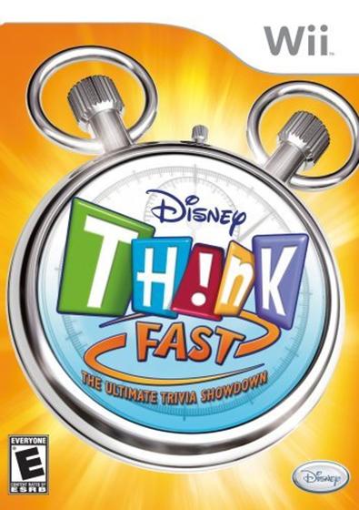 Jogo Think Fast - Wii - Disney Interactive