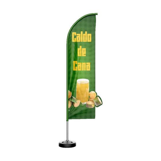 Imagem de Wind Banner 3D Kit Completo Caldo Cana Dupla Face Modelos