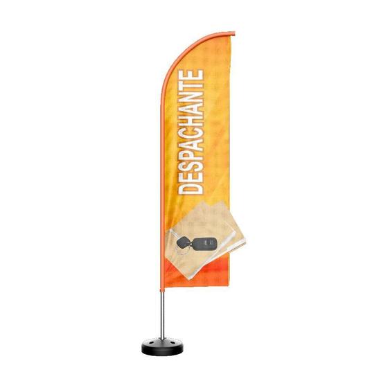 Imagem de Wind Banner 3D Kit Completo Despachante Dupla Face Modelos