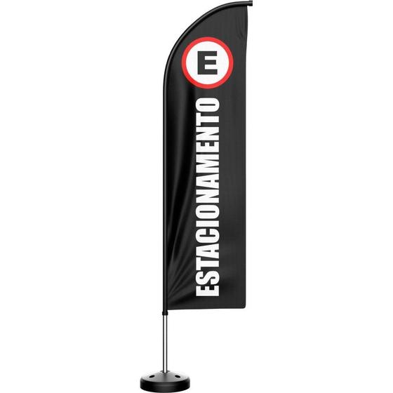 Imagem de Wind Banner Grande Kit Completo Dupla Face Vários Modelos