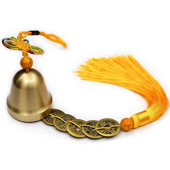 Imagem de Wind Chime Wokex Charm Oriental Bonwood Bell Brass Alloy