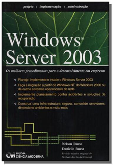 Imagem de Windows server 2003