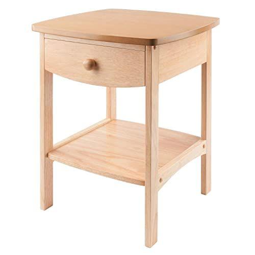 Imagem de Winsome 82218 Wood Claire Accent Table, Natural 18 polegadas