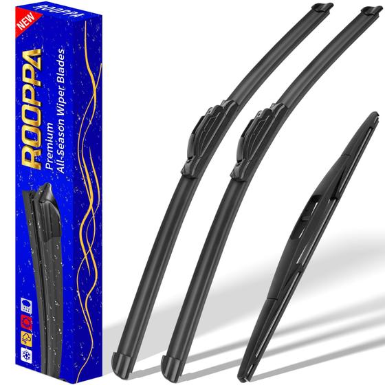 Imagem de Wiper Blades Rooppa para Honda Fit (2009-2020) - Substituição