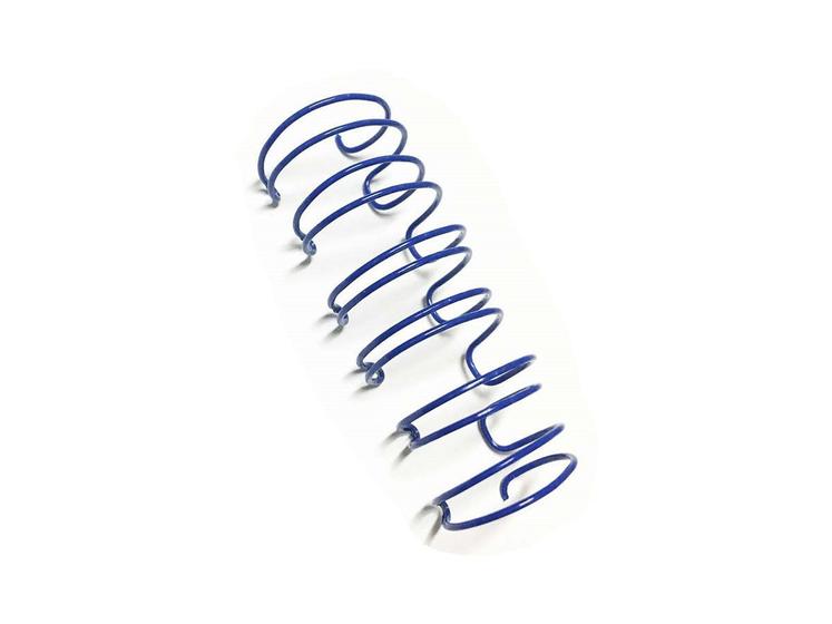 Imagem de Wire-o Garra Duplo Anel 5/8" para 120 fls Carta 2x1 Azul 50 und