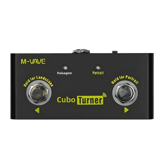 Imagem de Wireless Cube Turner plus Metal Shell Recarregável Page Turner Compatível Com Android iOS M-VAVE