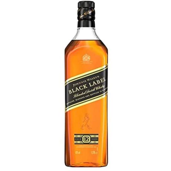 Imagem de Wisky johnnie walker black label 12 anos 1l