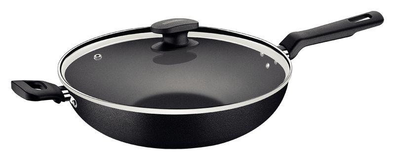 Imagem de Wok Loreto Antiaderente 28 cm 3,3 L Grafite Tramontina