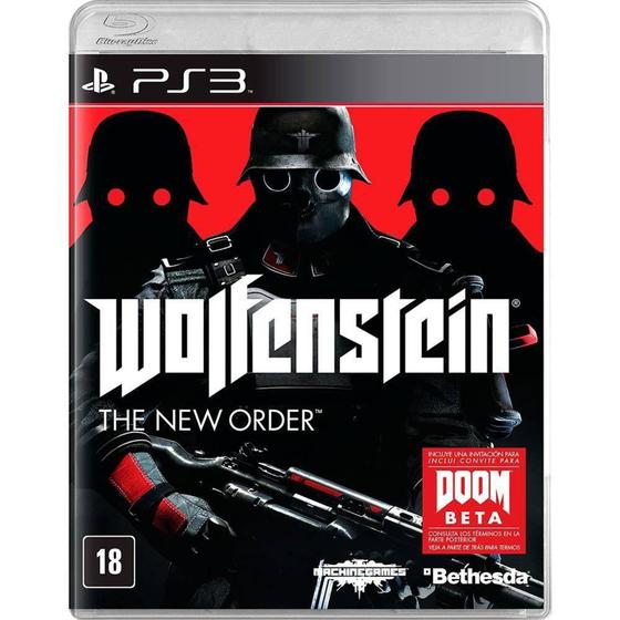 Jogo Wolfenstein: The New Order - Playstation 3 - Bethesda