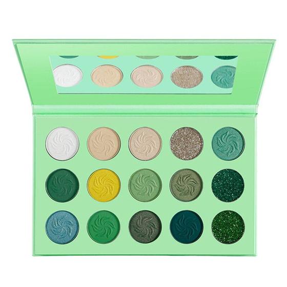 Imagem de Woman Sexy Makeup Eyeshadow Palette 15 Cor Matte Shimmer Pigmented Glitter Eye Shadow Palette Rainbow Neon Make Up Sombra