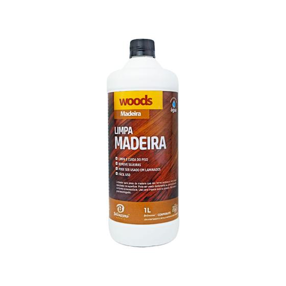 Imagem de Woods Limpa Madeira 1 Litro - Bellinzoni