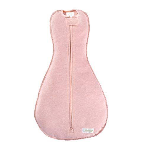 Imagem de Woombie Original Nursery Swaddling Blanket - para bebês (Heathered Pink, 14-19 libras), 3-6 meses