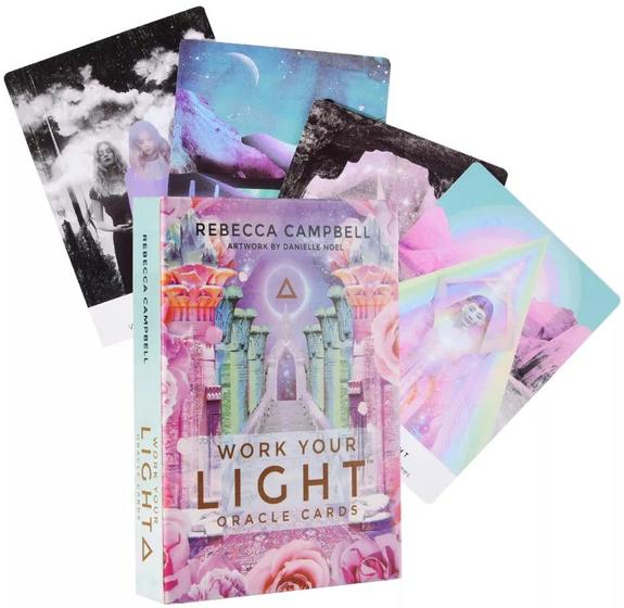 Imagem de Work Your Light Oracle Cards Deck Oráculo Trabalhe Sua Luz Baralho de Cartas de Tarô