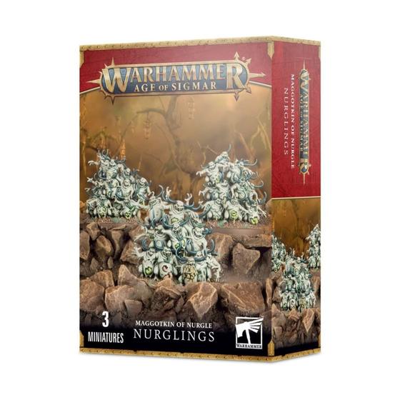 Imagem de Workshop de jogos de mesa Nurglings com 3 torres e bases
