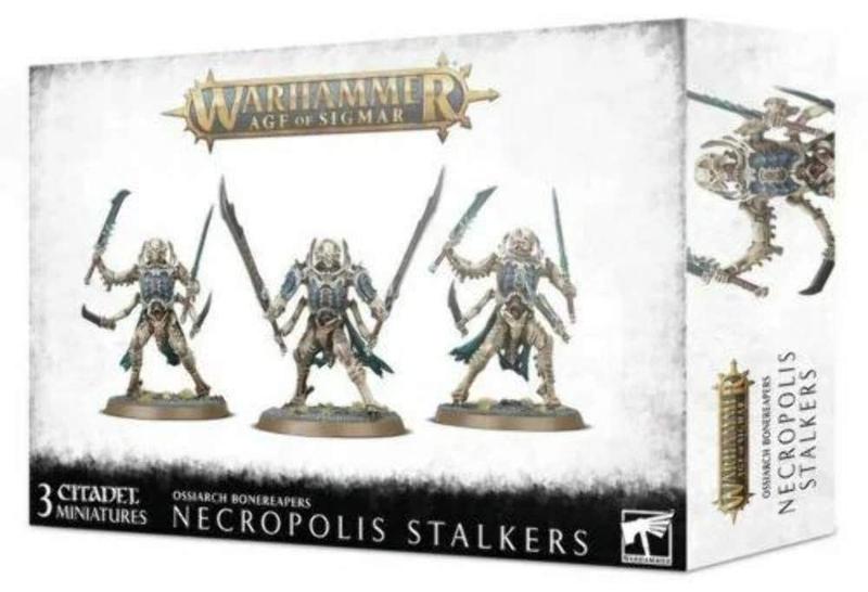 Imagem de Workshop de Jogos - Warhammer Age of Sigmar - Ossiarch Bonereapers Necropolis Stalkers