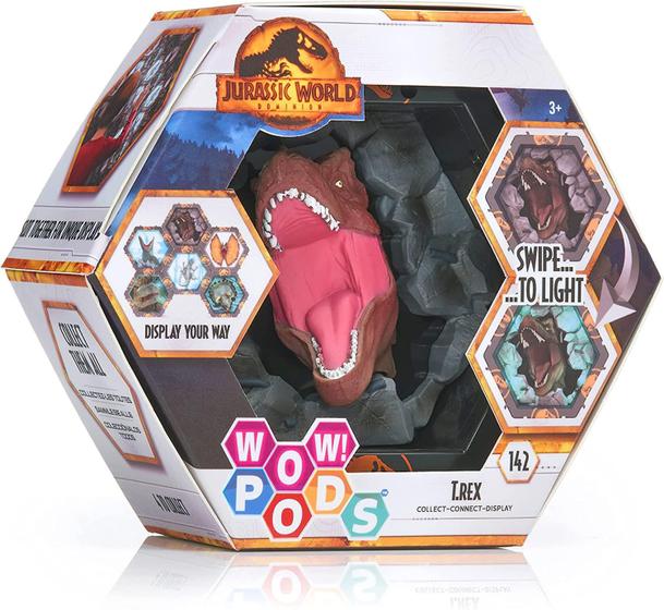 Imagem de WOW Pods Tiranossauro T. Rex Light-Up Connect Jurássico