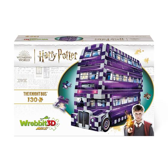 Imagem de Wrebbit 3D - Harry Potter - O Mini Quebra-Cabeça Knight Bus Mini 3D - 130 Peças