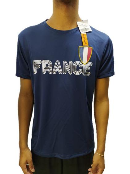 Imagem de Wum22084 - camiseta mas pes silk franca copa2022 / azul marinho / p