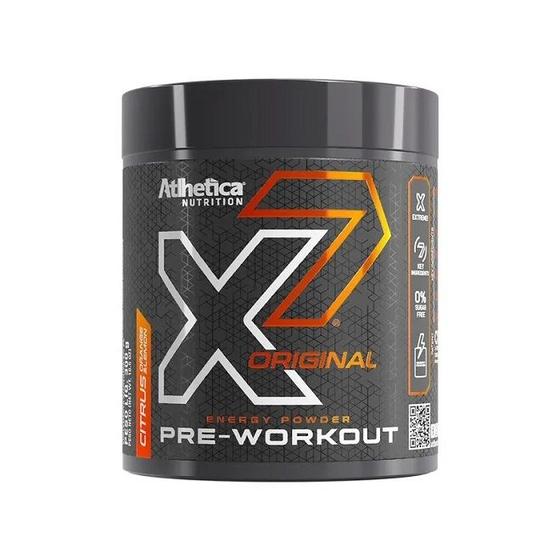 Imagem de X7 Original Pre-Workout (300g) - Sabor: Citrus Orange e Lemon