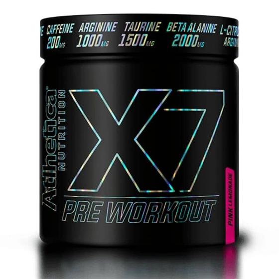 X7 Pre Workout 300g - Atlhetica Nutrition - C/beta Alanina Menor preço em X7 Pre Workout 300g - Atlhetica Nutrition - C/beta Alanina