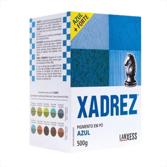 Imagem de Xadrez azul 500 gramas