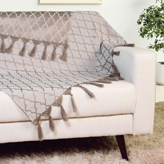 Imagem de Xale para sofá jacquard gigante 2,50x2,80 