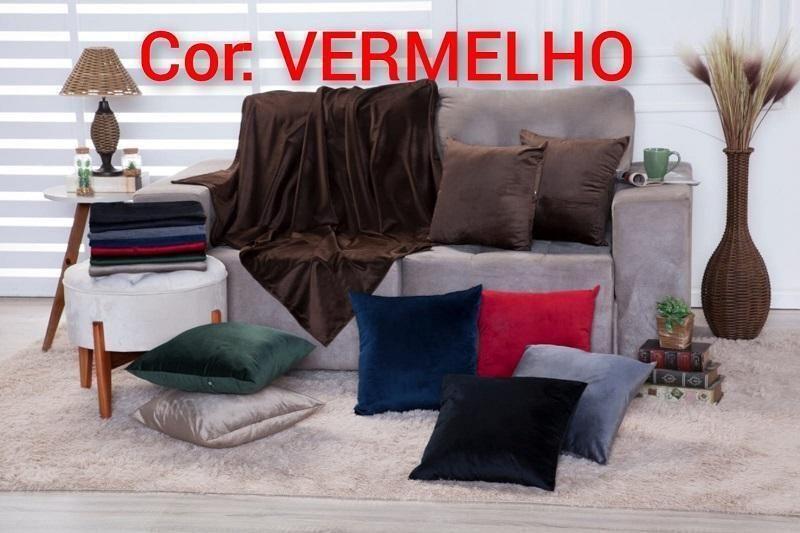 Imagem de Xale Suede Sofá 1,35m - Decoração e Aconchego