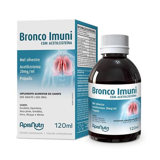 Imagem de Xarope Bronco Imuni com NAC 120ml Apisnutri - SV