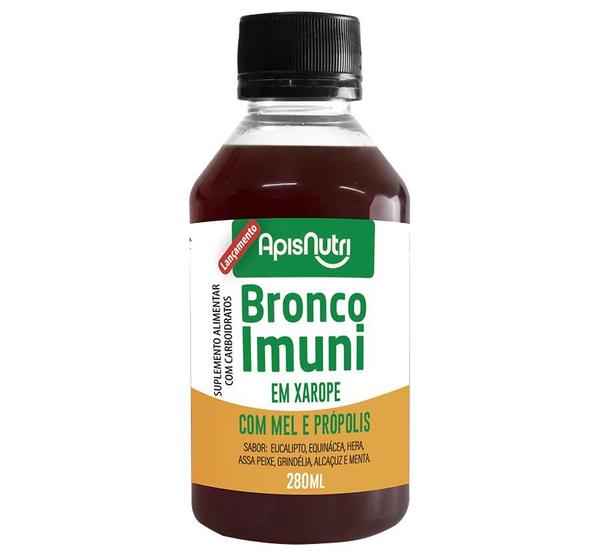 Imagem de Xarope com Mel e Própolis Bronco Imuni 280ml Apisnutri - SV