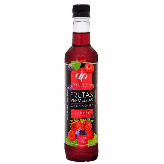 Imagem de Xarope de Frutas Vermelhas 500ml Drinks e Soda Italiana - Dilute