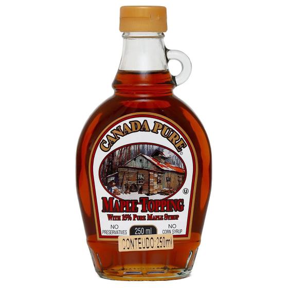 Xarope de maple 15 (calda) canada pure 250ml Xarope de Bordo / Maple