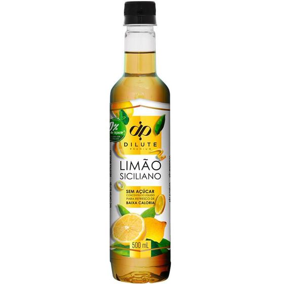 Imagem de Xarope Dilute p/ Drinks Limão Siciliano sem açúcar 500ml