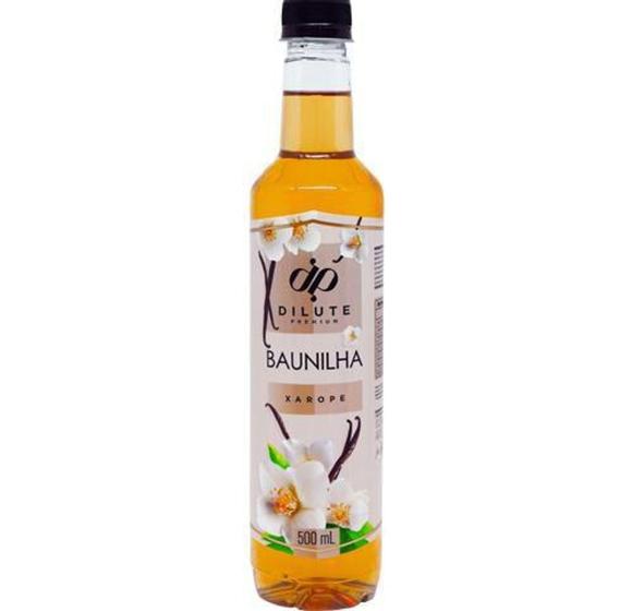 Xarope Dilute para Drinks Soda Italiana Gin Baunilha 500ml Dilute