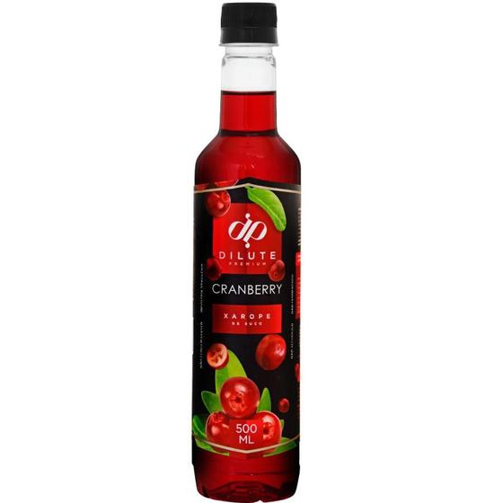 Xarope Dilute para Drinks Soda Italiana Gin Cranberry 500ml Dilute