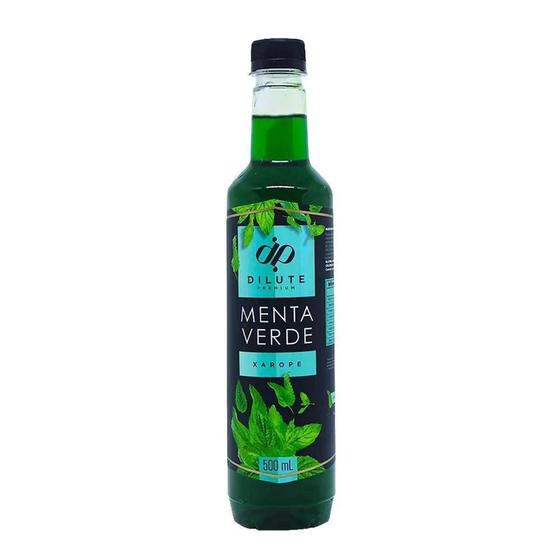 Xarope Dilute Sabor Menta Verde 500ml Xarope para Bebida Magazine Luiza