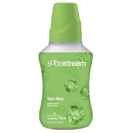 Xarope Maçã 750 ml Sodastream Xarope para Bebida Magazine Luiza