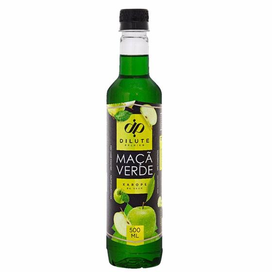 Imagem de Xarope Maça Verde 500ml DILUTE (Original)