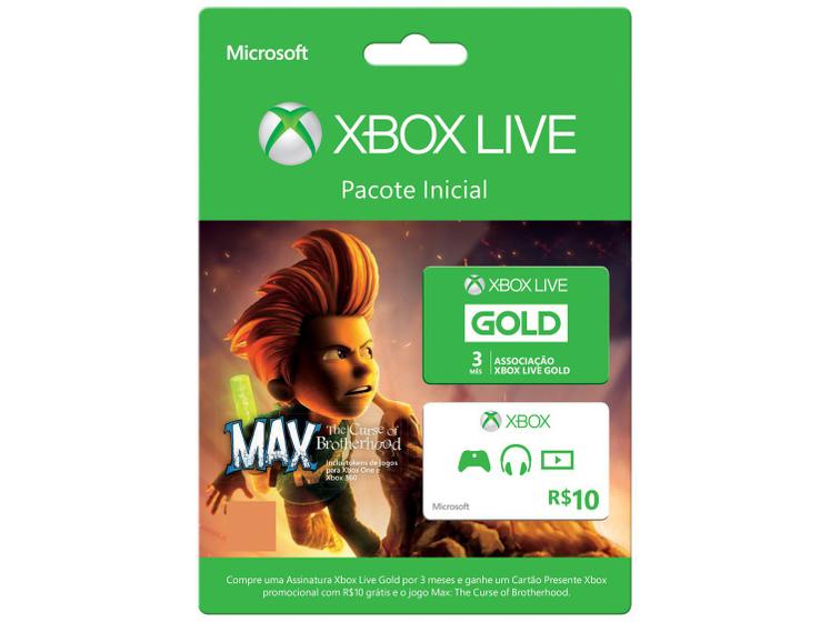 Imagem de Xbox Live Gold 3 Meses: Jogo Max: The course of