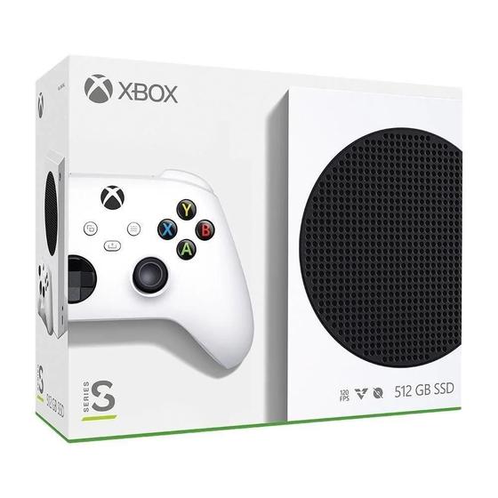 Xbox Series S 512Gb White All Digital - Microsoft Imagem de Xbox Series S 512Gb White All Digital