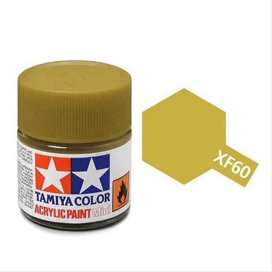 Imagem de Xf60 Acrilico Fosco Dark Amarelo 10Ml 81760 Tamiya 81760