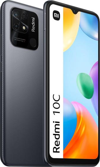Xiaomi Redmi 10C 64GB + 4RAM, Tela 6,71", Câmera 50MP, Snapdragon 680 ...